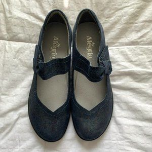 Alegria Women's Comfort Shoes Sparkles Mermaid Bow